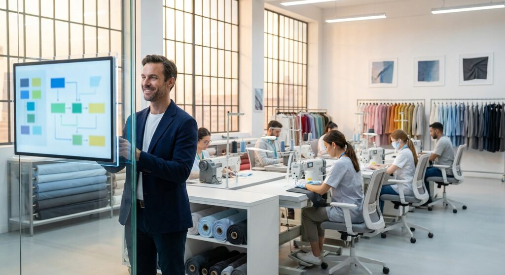 Автопилот для швейного цеха: от хаоса к точному планированию