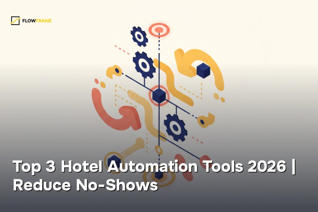 Top 3 Hotel Automation Tools 2026 | Reduce No-Shows