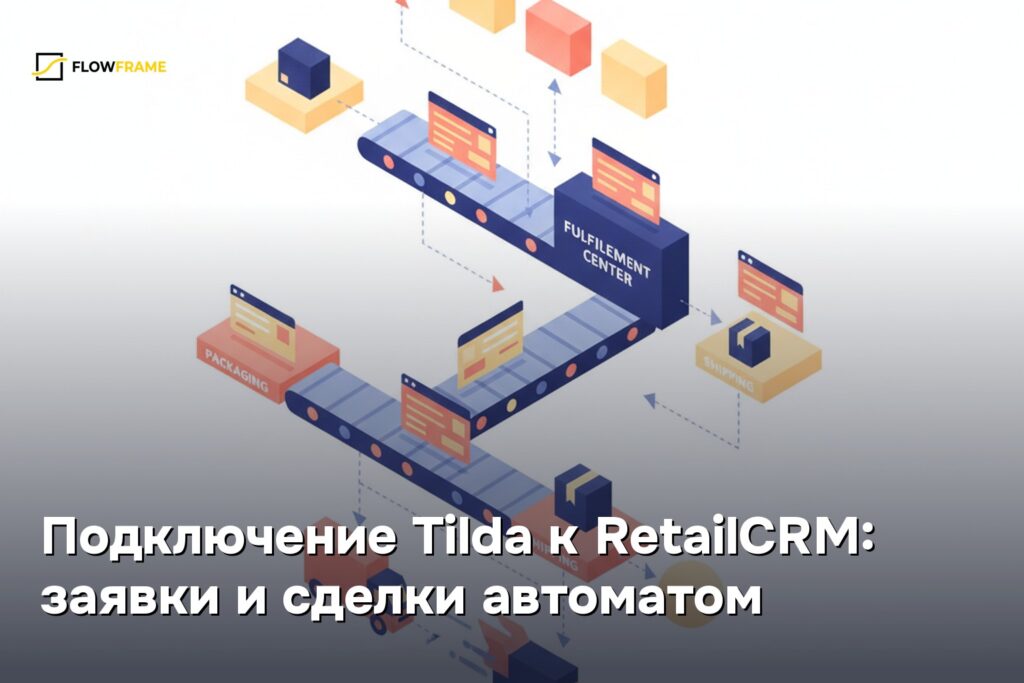 Подключение Tilda к RetailCRM: заявки и сделки автоматом